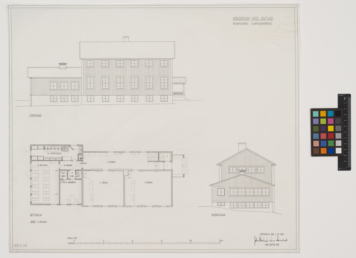 Nomadskola Änge
Skolbyggnad tillbyggnadsförslag