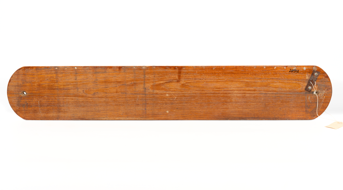 Namnbräda utbytt ca 1980.