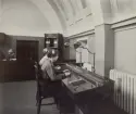 Landskrona Telefonstn År 1929. Interiör.
