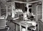 Ljusterö Telefonstn Norra Ljusterö år 1952. Före automatiseringen.