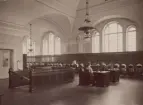 Malmö Telefonstation år 1910. Interiör.