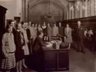 Malmö Telefonstation år 1925. Gruppbild.