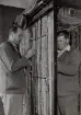 Norrtälje Telefonstn. År 1952. Korskopplingen.