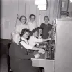 Skåne Lönsboda Telefonstn. Före automatiseringen. Interiör.
