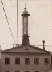 Uppsala Telefonstation år 1893. Östra Ågatan 29. Telefontornet.