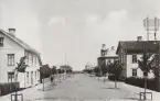 Vara Centraltgf-stn sedd från järnvägsstationen omkr. 1908.