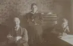 Huvudskärs telefonstn Omkr. 1916. Interiör.