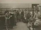 Stockholm Abonnemangsbyrån vid Brunkebergstorg med dess föreståndare, fkr Gustav Werner. År 1928.