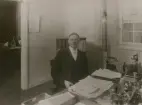 Uppsala Telegrafkommissarie Ivar Granström. Från år 1928.