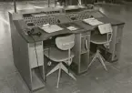 Stockholms riksstation 1950-talet. En liten extra länga i R 10-11. Den utökades senare.