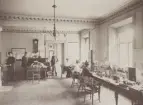 Gävle Gamla telegrafstation fredag 22 augusti 1913 kl.11.57. Interiör.
