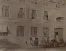 Köping Telegrafstation år 1910. Exteriör.