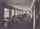 Malmö Telegrafstation 1890-talet. Interiör.