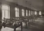 Malmö Telegrafstation år 1918. överdragsbord med Gulstadsreläer.