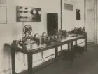 Nässjö Telegrafstation år 1926. Telegraföverdrag, tontelegrafutrustning, S o H pendeltelegraf SJ stn.