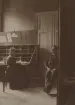 Stockholm Telegrafstation år 1895. Skeppsbron. Interiör.