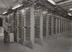 Stockholm Telexstation 1960. Interiör.