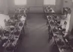 Stockholm Telegrafstation omkr. år 1930? Skeppsbron. Interiör.