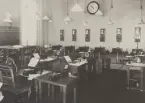 Stockholm Telegrafstation år 1914. Skeppsbron. Creedsalen.