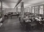 Stockholm Telegrafstation år 1960. Skeppsbron. Utlandsavd. A-sal 2tr.