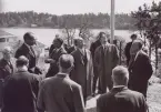 Furusund Optiska telegraf. Pressvisningen 1964.