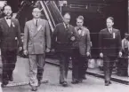 Första bildtelegrammet pr radio USA - Sthlm direkt. Den 7 nov. 1942.