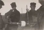 Karlsborgs Radiostation 1917. Arbetare.
