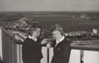 Kaknästornet 1967. Utsikt.