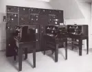 Stockholms telegrafstation. Bildtelegrafen före nedmonteringen 1970.