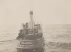 Kabeln Sverige - Tyskland 2, 1921. Kabelfartyget Hansa.