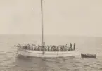 Kabeln Sverige - Tyskland 2, 1921. Kabelfartyget Bernhadine.