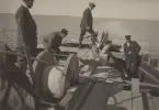 Förläggning av telefonkabel Stora Nassan - Svenska Högarna d. 14.9.1923.