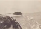 Förläggning av telefonkabel Stora Nassan - Svenska Högarna d. 14.9.1923.