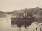 Kabelutläggningen över Gullmarsfjorden 1926.