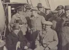 Från Fonlandskabelns förläggning aug 1928. Ombord på kanonbåten Svensksund.