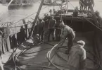 Finlandskabelns utläggning aug. 1928.