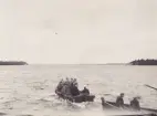 Finlandskabelns utläggning aug. 1928.