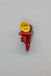 Rød + gul [Kunsthåndverk]