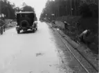 Rönnekabeln genom Ystad, 1931.