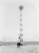 Rönnekabeln genom Ystad, 1931. Kabelbåkarna reses.