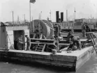 Kabelutläggning i Göteborg, 1938.