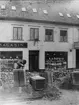 Kabelarbeten i Malmö. Omkring 1890.