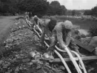 Från utläggningen av Västkustkabeln 1939.