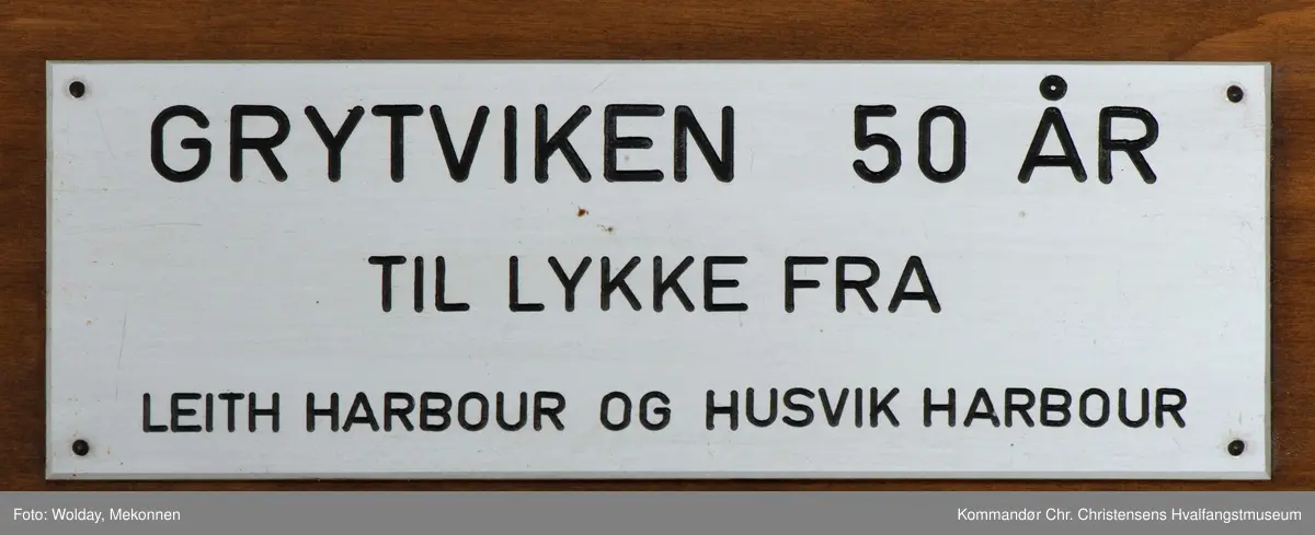 Fra Leith Harbour og Husvik Harbour. Grytviken, Syd-Georgia.