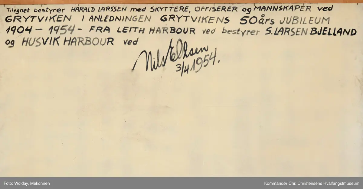 Fra Leith Harbour og Husvik Harbour. Grytviken, Syd-Georgia.