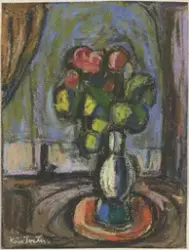 Blomstervase [Tegning]