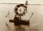 Experimentbåten Storm.
Konstruerad av Karl Håberg, Sundsvall.
Håberg föddes 1876 och arbetade som reparatör på Skönviks sågverk.