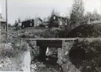 Bro över Sörbäcken. Limedsforsen-Särna Järnväg.