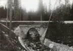 Järnvägsbro över Resjövallen. Limedsforsen-Särna Järnväg.
