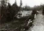 Vattentagningsanordning vid Limedsforsen-Särna Järnväg i Sälen.